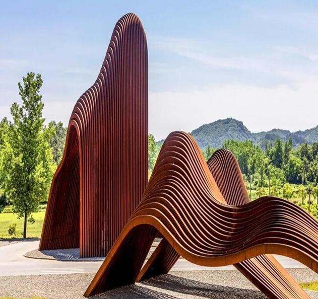 贵阳锈钢板造型