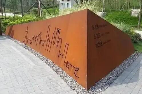 贵阳耐候钢挡土墙